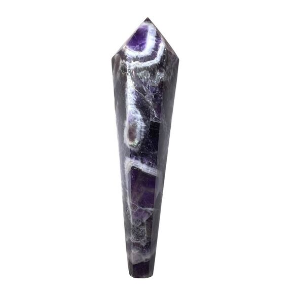 Dream Amethyst Crystal Meditation Scepter Wand - Picture 13 of 13